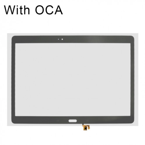 Pour Samsung Galaxy Tab S 10.5 / T800 / T805 Écran tactile avec adhésif optiquement transparent OCA (noir) SH964B1727-06