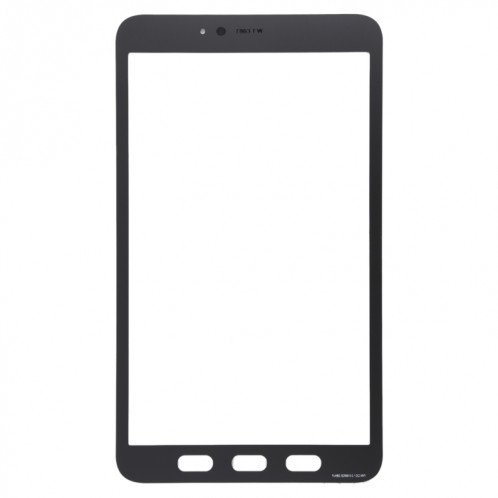 Pour Samsung Galaxy Tab Active3 SM-T570 Lentille en verre extérieure avec adhésif OCA optiquement transparent SH2972621-06