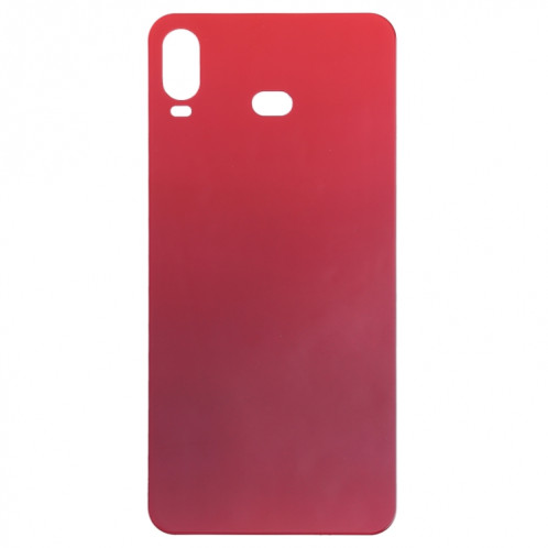 Pour le couvercle arrière de la batterie Galaxy A6s (rouge) SH80RL1120-06