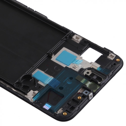 Pour Galaxy A30, SM-A305F/DS Plaque frontale du cadre LCD du boîtier (noir) SH983B1649-06