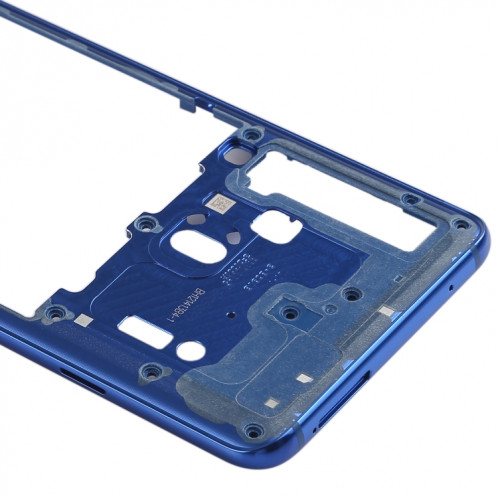 Pour Galaxy A9 (2018) Plaque de cadre intermédiaire (Bleu) SH986L566-06