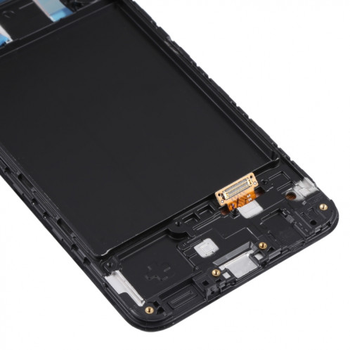 Écran LCD Super AMOLED d'origine pour Samsung Galaxy A30 SM-A305 Assemblage complet du numériseur avec cadre (Noir) SH008B905-06