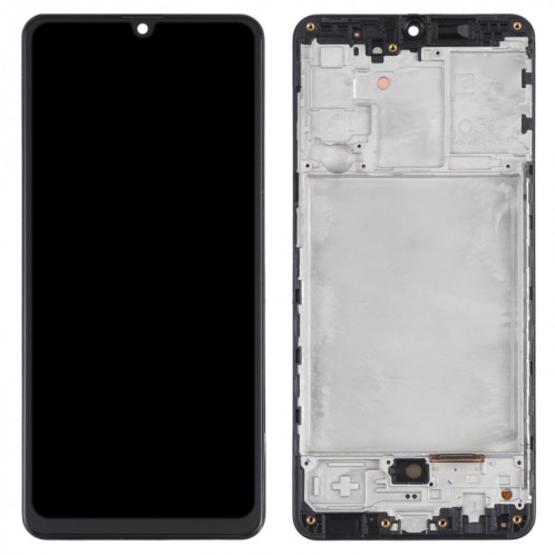 Écran LCD Super AMOLED d'origine pour Samsung Galaxy A31 SM-A315 Assemblage complet du numériseur avec cadre (Noir) SH009B1764-06