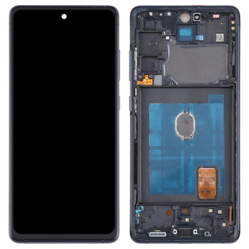 Écran LCD Super AMOLED d'origine pour Samsung Galaxy S20 FE 4G SM-G780 Assemblage complet du numériseur avec cadre (Bleu) SH010L1981-06