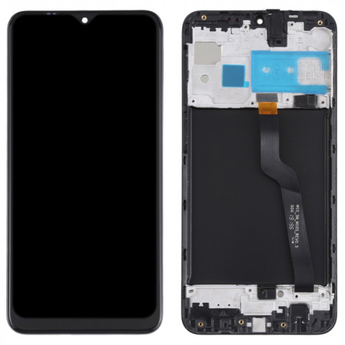 Écran LCD d'origine pour Samsung Galaxy M10 SM-M105 Digitizer Assemblage complet avec cadre (Noir) SH037B677-06