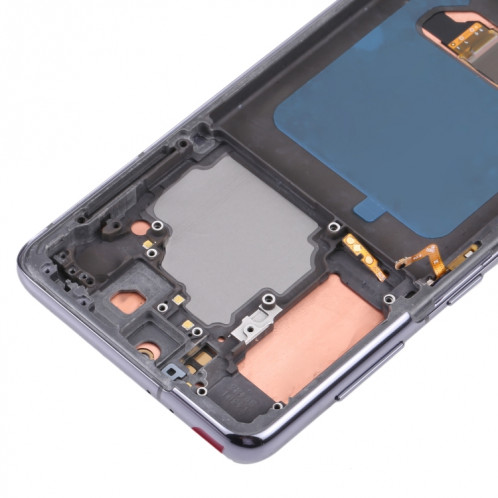 Écran LCD Super AMOLED d'origine pour Samsung Galaxy S21 4G/S21 5G SM-G990 SM-G991 Assemblage complet du numériseur avec cadre (Noir) SH045B1879-05