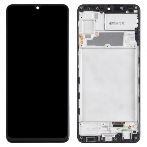incell Écran LCD pour Samsung Galaxy A22 4G Digitizer Assemblage complet avec cadre (Noir) SH046B1312-06