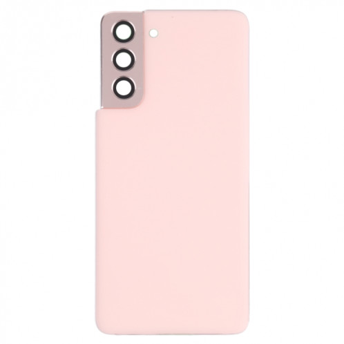 Couverture arrière de la batterie avec couvercle de la lentille de caméra pour Samsung Galaxy S21 5G (rose) SH66FL951-06