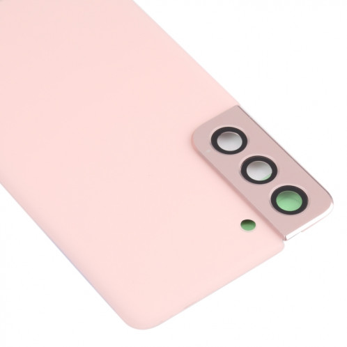 Couverture arrière de la batterie avec couvercle de la lentille de caméra pour Samsung Galaxy S21 5G (rose) SH66FL951-06