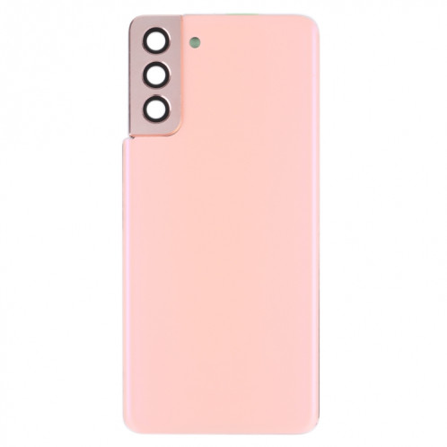 Couverture arrière de la batterie avec couvercle de la lentille de caméra pour Samsung Galaxy S21 + 5G (rose) SH68FL1581-06