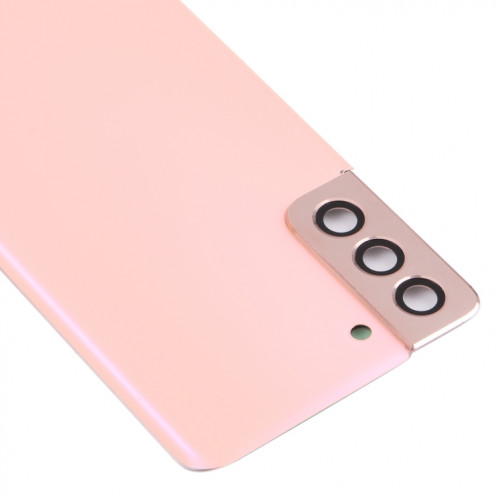 Couverture arrière de la batterie avec couvercle de la lentille de caméra pour Samsung Galaxy S21 + 5G (rose) SH68FL1581-06