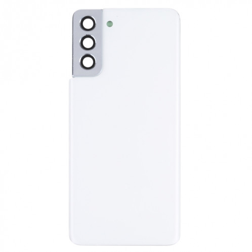 Couverture arrière de la batterie avec couvercle de la lentille de caméra pour Samsung Galaxy S21 + 5G (Blanc) SH68WL1463-06