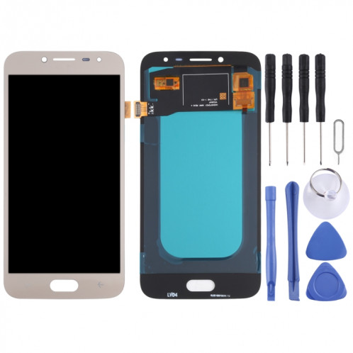 Écran LCD OLED pour Samsung Galaxy J2 Pro (2018) SM-J250 avec assemblage complet du numériseur (Or) SH081J661-07
