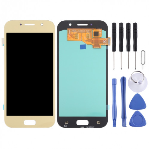 Écran LCD OLED pour Samsung Galaxy A5 (2017) SM-A520 avec assemblage complet du numériseur (Or) SH88JL1166-06