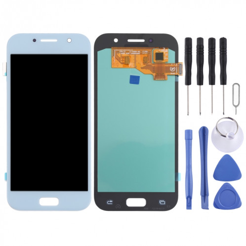 Écran LCD OLED pour Samsung Galaxy A5 (2017) SM-A520 avec assemblage complet du numériseur (Bleu) SH88LL1443-06