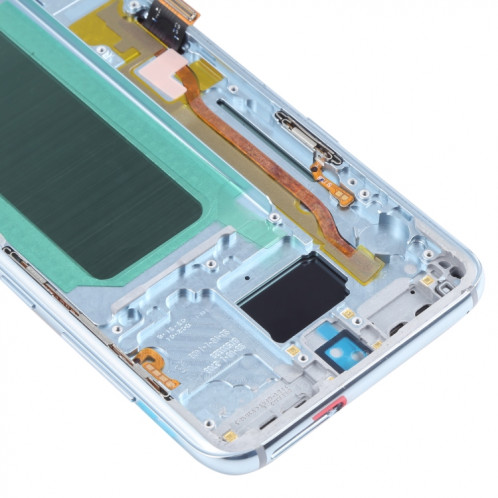 Écran LCD OLED pour Samsung Galaxy S8+ SM-G955 avec numériseur complet avec cadre (Bleu) SH099L828-06