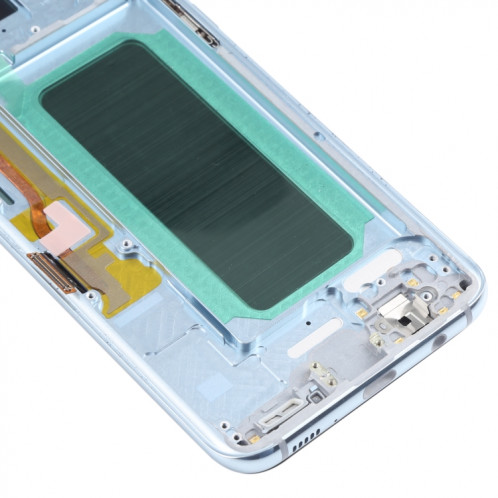 Écran LCD OLED pour Samsung Galaxy S8+ SM-G955 avec numériseur complet avec cadre (Bleu) SH099L828-06