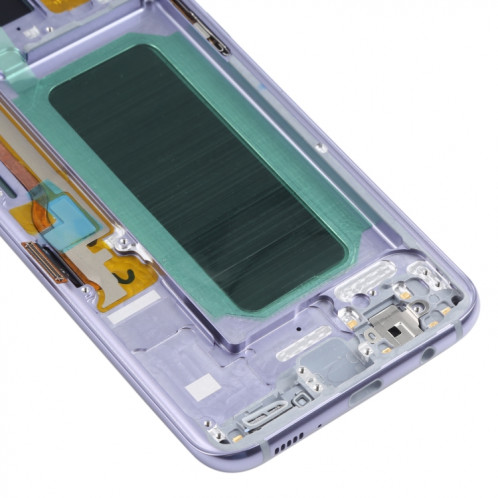 Écran LCD OLED pour Samsung Galaxy S8+ SM-G955 Assemblage complet du numériseur avec cadre (Violet) SH099P720-06
