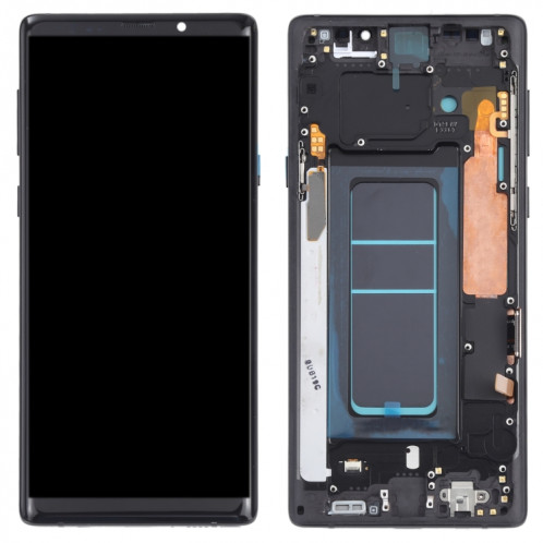 Écran LCD OLED pour Samsung Galaxy Note9 SM-N960 Assemblage complet du numériseur avec cadre (Noir) SH102B90-06