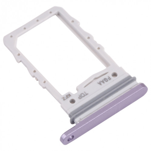 Pour Samsung Galaxy Z Flip3 5G SM-F711 Plateau de carte SIM d'origine (Violet) SH106P397-04