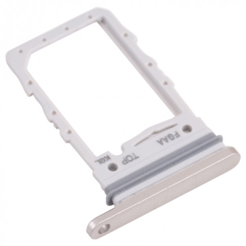 Pour Samsung Galaxy Z Flip3 5G SM-F711 Plateau de carte SIM d'origine (Argent) SH106S383-04