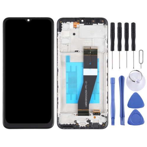 Écran LCD OEM pour Samsung Galaxy M02s Assemblage complet du numériseur avec cadre (États-Unis) SH3130550-06