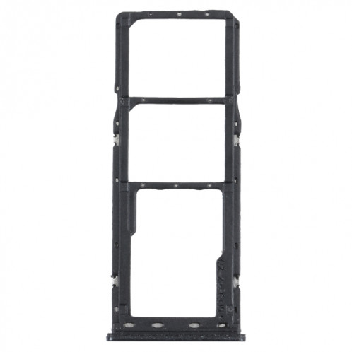 Pour Samsung Galaxy M21 SM-M215 Plateau de carte SIM + Plateau de carte SIM + Plateau de carte Micro SD (Noir) SH172B1710-04