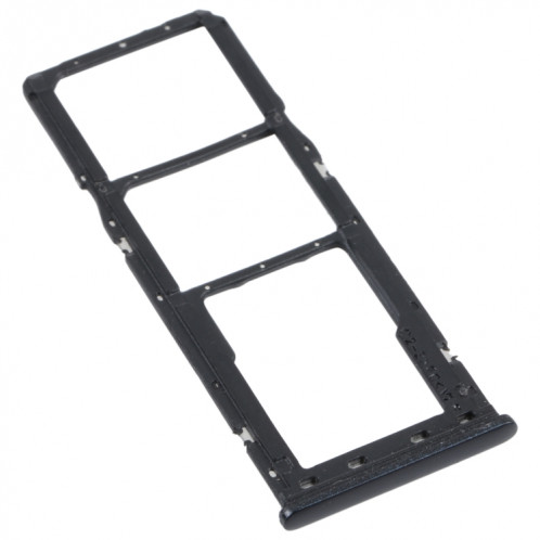 Pour Samsung Galaxy M21 SM-M215 Plateau de carte SIM + Plateau de carte SIM + Plateau de carte Micro SD (Noir) SH172B1710-04