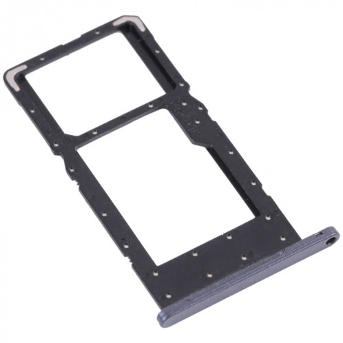 Plateau de carte SIM + plateau de carte Micro SD pour Samsung Galaxy Tab A7 Lite SM-T225 (Noir) SH176B1733-04