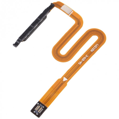 Pour Samsung Galaxy A03s SM-A037F Câble flexible de capteur d'empreintes digitales d'origine (noir) SH191B1700-04