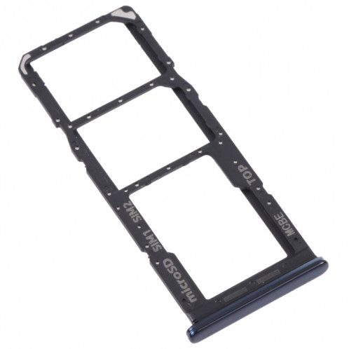 Pour Samsung Galaxy M32 5G SM-M326B Plateau de carte SIM d'origine + Plateau de carte SIM + Plateau de carte Micro SD (Noir) SH201B1171-04
