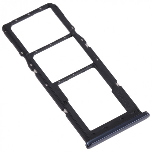 Pour Samsung Galaxy M32 5G SM-M326B Plateau de carte SIM d'origine + Plateau de carte SIM + Plateau de carte Micro SD (Noir) SH201B1171-04