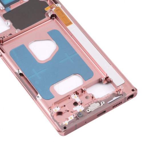 Pour Samsung Galaxy Note20 SM-N980 Plaque de cadre intermédiaire (rose) SH222F104-05