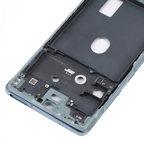Pour Samsung Galaxy S20 FE 5G SM-G781B Plaque de cadre intermédiaire (Bleu) SH223L858-06