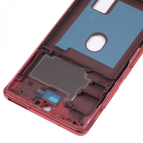 Pour Samsung Galaxy S20 FE 5G SM-G781B Plaque de cadre intermédiaire (rouge) SH223R1471-06