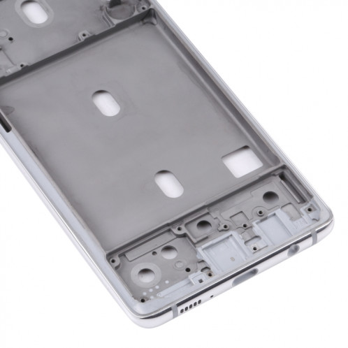 Pour Samsung Galaxy S20 FE 5G SM-G781B Plaque de cadre intermédiaire (argent) SH223S876-06