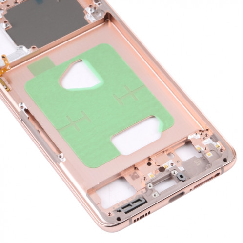 Pour Samsung Galaxy S21 + 5G SM-G996B Plaque de cadre intermédiaire (rose) SH224F112-06