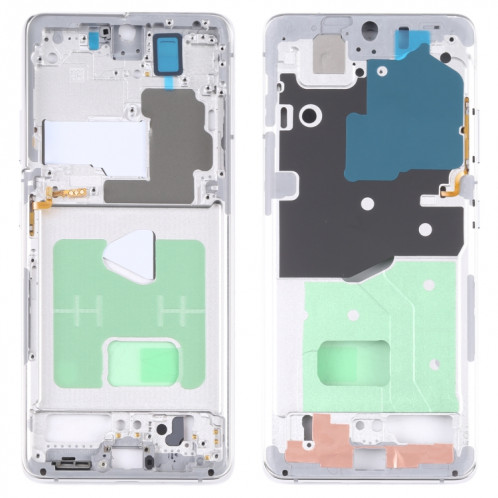 Pour Samsung Galaxy S21 Ultra 5G SM-G998B Plaque de cadre intermédiaire (Argent) SH225S33-06