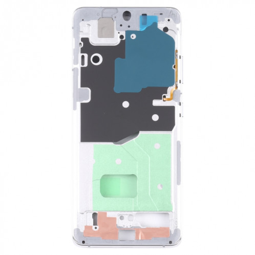 Pour Samsung Galaxy S21 Ultra 5G SM-G998B Plaque de cadre intermédiaire (Argent) SH225S33-06