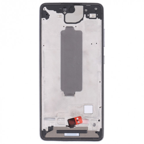Pour Samsung Galaxy A52 5G SM-A526B plaque de lunette de cadre moyen (noir) SH228B1523-06