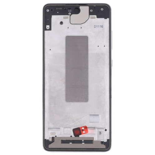 Pour Samsung Galaxy A52 5G SM-A526B plaque de lunette de cadre moyen (argent) SH228S1119-06