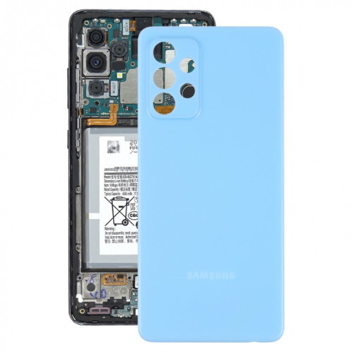 Pour Samsung Galaxy A52 5G SM-A526B Batterie Couverture Arrière (Bleu) SH57LL1316-06