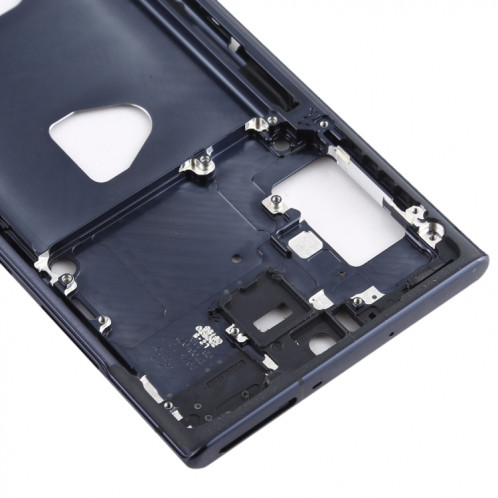 Pour Galaxy Note 10 + plaque de cadre intermédiaire (noir) SH260B1555-06