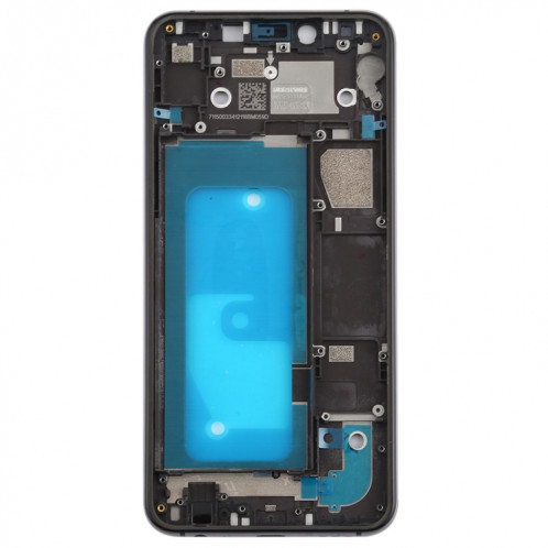 Pour Galaxy A6s Middle Frame Bezel Plate (Noir) SH263B1183-06
