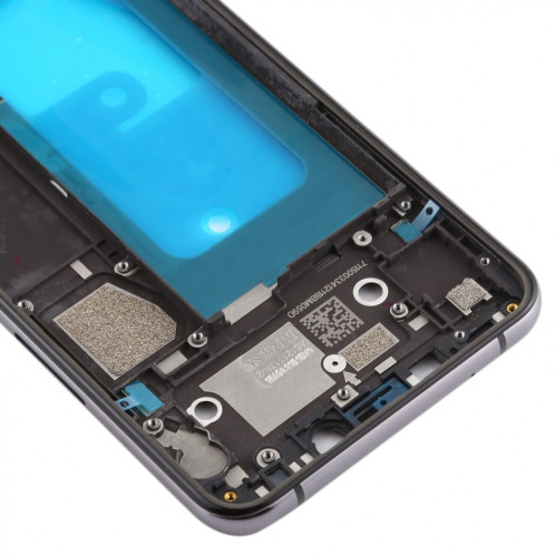 Pour Galaxy A6s Middle Frame Bezel Plate (Noir) SH263B1183-06