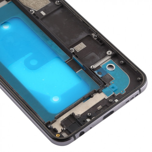 Pour Galaxy A6s Middle Frame Bezel Plate (Noir) SH263B1183-06