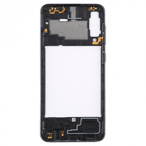 Pour cadre de boîtier arrière Galaxy A50s avec touches latérales (noir) SH264B613-06