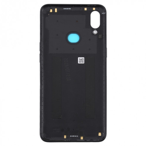 Coque arrière de batterie pour Galaxy A10s avec touches latérales (noir) SH68BL225-06