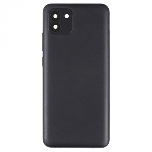 Pour Samsung Galaxy A03 SM-A035F Batterie Couverture Arrière (Noir) SH74BL605-06
