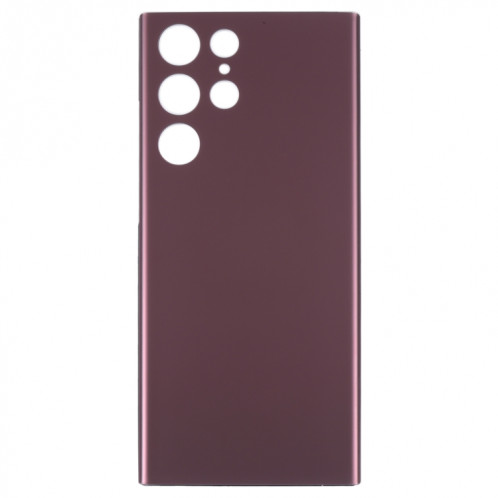 Coque arrière de batterie pour Samsung Galaxy S22 Ultra (rouge foncé) SH79AL662-06
